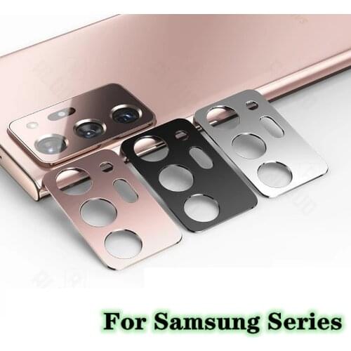 For Samsung Galaxy Note 20 S21 Ultra Camera Lens Protective Metal Ring Cover For Samsung S20 S21 Note 20 Ultra Back Lens glass