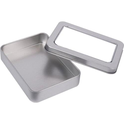 Xin Jia Yi Packaging Square Shape Chocolate Tin Container For Cheese Cake Tin Box