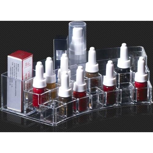 1pcs Acrylic Cosmetic Make up Organizer Makeup Make up Organizer Storage Box Microblading accessories