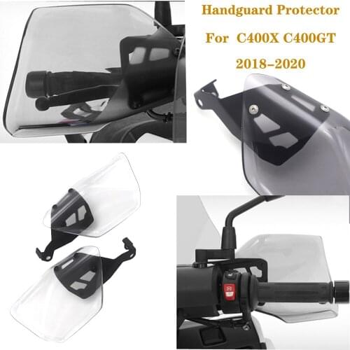 For BMW C400X C400GT 2018-2020 C400 X GT Motorcycle Handguard Hand Guard Shield Protector Windshield C 400 X/GT