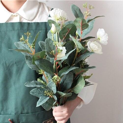 Artificial InsRattan Artificial Plant Green/Gray Creative Fashion Festive Livingroom