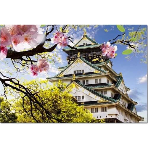 Kyoto Japan Wallpaper Wall Art Posters Canvas Cloth Fabric Print Painting for Home Decor Picture