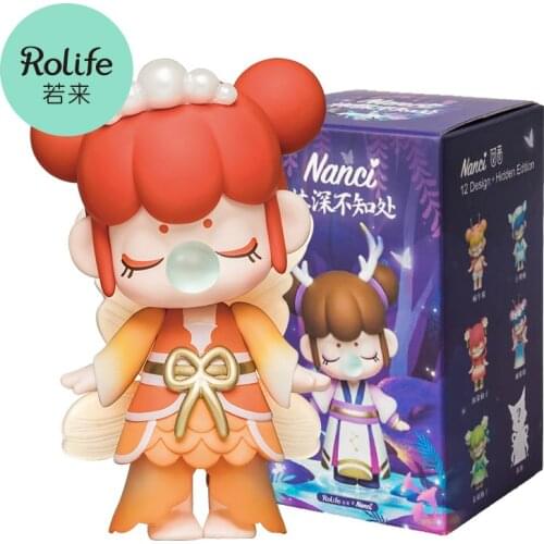Robotime Rolife Nanci Ⅱ Blind Box Brand Designer Dolls Action Figure Toys Elfin Children Friend Gift