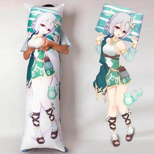 Hot Sales Anime Figures Real Feel D Cup Silicone Breast Body Dakimakura 3D Print Hug Pillow Case