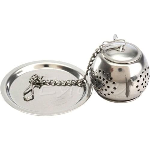 Novelty Spice Strainer Filter Herb Stainless Steel Loose Tea Leaf Infuser Ball