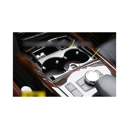 Console Centre Cup holder Cover trim For Benz W212 E200/250 E300/350 2015-2014