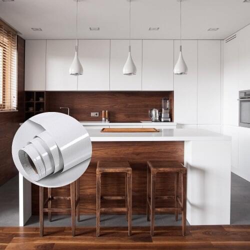 Pearl Glitter Self Adhesive Wallpaper PVC Vinyl Film Roll Sticker Waterproof Durable Wallpaper for Kitchen Furniture Table Decor