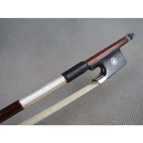 Strong advanced balanced Brazilian wood 4/4 cello bow ,ebony frog #8631