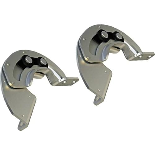 2pcs Hidden Sliding Hinges 90 Degree Limit Hinge R6 Carbon Steel Industrial Equipment Cabinet Door Hinge