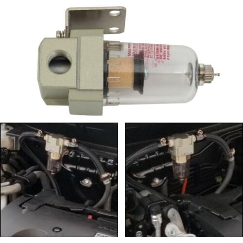 1/4NPT Universal Engine Oil Catch Tank/ Engine Oil Separator / Oil and Gas Separator For Car Motorcycle