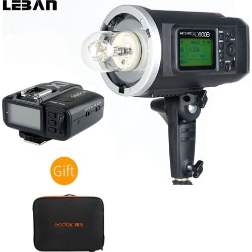 Godox AD600B 600Ws HHS TTL Outdoor Flash with 2.4G X System + Godox X1T-C/N/S/F/O Trigger for Canon Nikon Sony Fuji Olympus