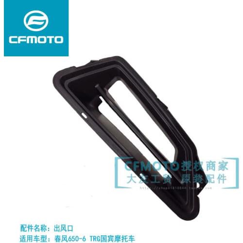 For Cfmoto 650-6 Motorcycle Accessories 650 Tr-g Left and Right Air Outlet Oil Tank Outer Guard Plate Tongstyle Shell