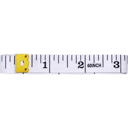 1pc Portable Retractable Ruler Centimeter Belt Children Height Ruler Centimeter Inch Roll Tape 150cm/60"Measuring Tape Measure