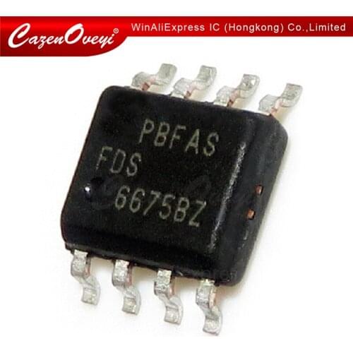 10pcs/lot FDS6675BZ FDS 6675BZ SOP-8 In Stock