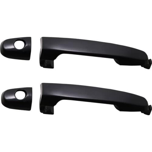 2PCS FRONT PAIRS BLACK EXTERIOR DOOR HANDLE For TOYOTA Corolla 2003 2004 2005 2006 2007 2008 2009 2010-2013