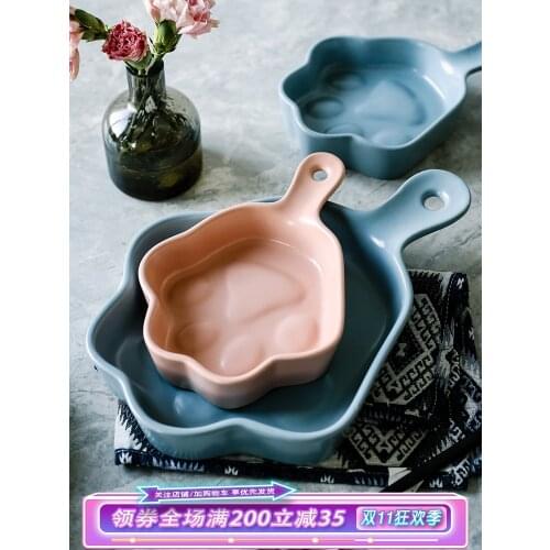 Cute cat claw plate