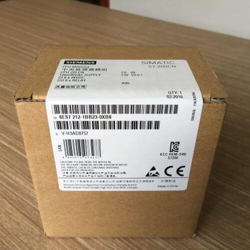 6ES7212-1BB23-0XB0 S7-200 card CPU module PLC 6ES7 212-1BB23-0XB0