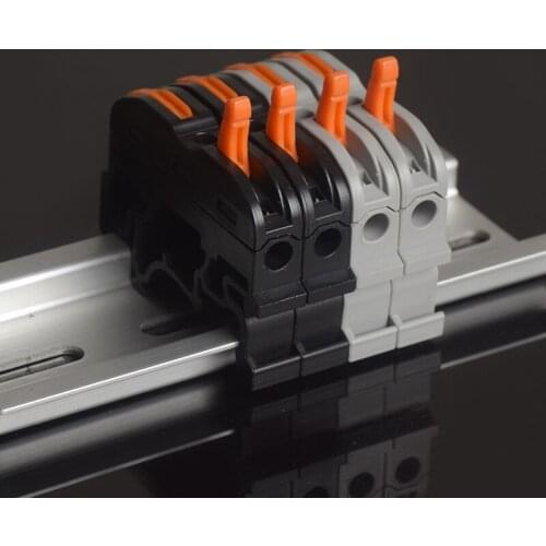 Rail type screwless PCT-211 terminal block Quick connection Air docking Replace UK terminal