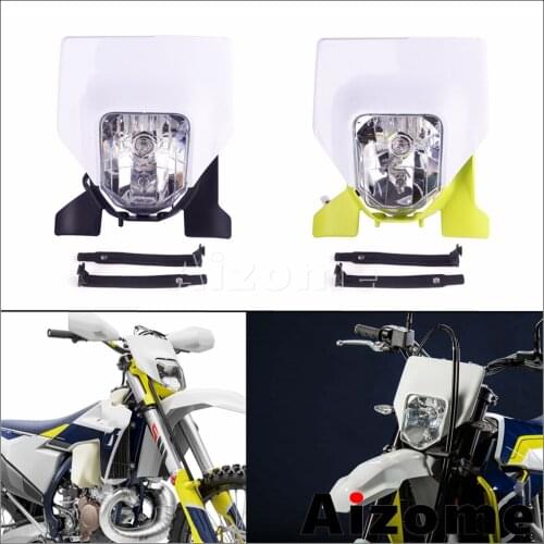 Motocross Enduro Headligth Dirt Bike Headlamp Head Light Fairing For FC 250 350 450 FX 350 450 2016-2021TE/FE 125-501 2017-2021