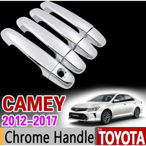 For Toyota Camry 2012 - 2017 XV50 Chrome Handle Cover Trim Set for Daihatsu Altis Aurion 2013 2015 2016 Accessories Car Styling