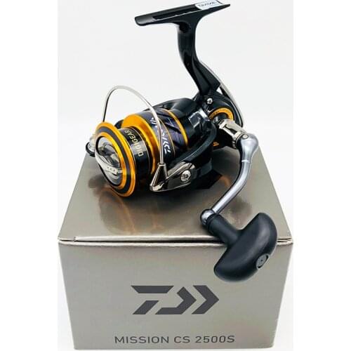 Original DAIWA Mission CS 2000S 2500S 3000S 4000S Spinning Fishing Reel 3+1BB 5.3:1 Saltewater Carp Long Casting Fishing Reel