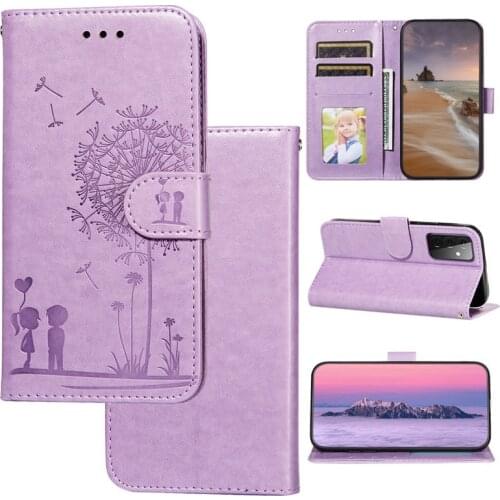 Girl Couples Leather Case For Samsung Galaxy M01 M30S M31S M31 M51 J4 J6 A6 Plus A7 A8 A9 2018 Flower Wallet Card Book Cover