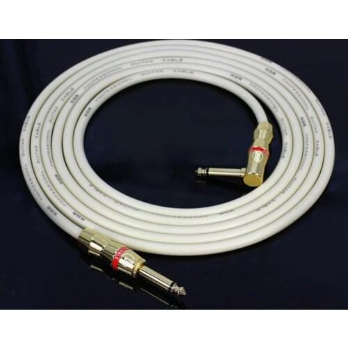 NEW 6.35MM TS TO 6.35MM TS MALE TO MALE CABLE AUDIO CABLE AUDIO WIRE FOR GUITAR MIXER AMPLIFIER 071803