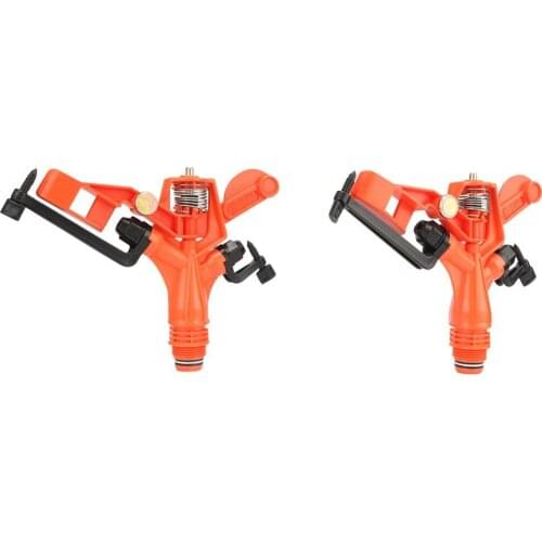 Plastic 3/4" Male Thread Rocker Sprinklers 360 Degree Garden Irrigation Agriculture Lawn Gardening Watering Nozzles