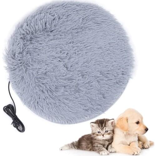 Plush Four Seasons USB Charging Interface Pet Electric Blanket Heating Pad Mat Suitable For Small Dogs Cats