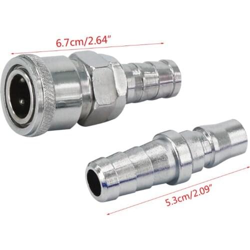 1Pair Pneumatic Fitting Air Line Hose Compressor Connector Quick Release Coupler Fittings 2020/3030/4040