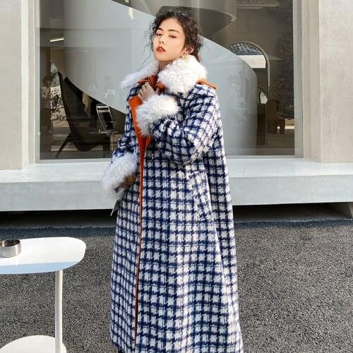 Женские синие пальто QEWSDRFG China At AliExpress