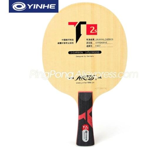 YINHE T-2S / T2S Table Tennis Blade (Hinoki Carbon PRIMORAC Structure) T2 YINHE Racket Original YINHE Ping Pong Bat / Paddle