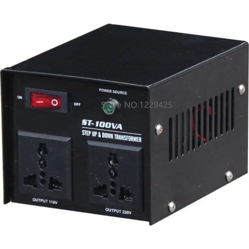 ST-100W 220V-110V 110-220V Home-use Step Up Down Transformer Household Electrical Voltage Converter