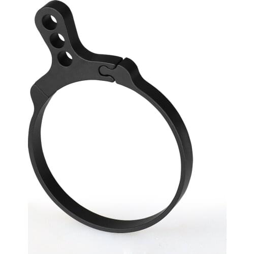 Tactical Aluminum Rifle Scope Switch View Throw Lever Scope Gun Mount 48mm for Riflescopes For Outdoor Hunting