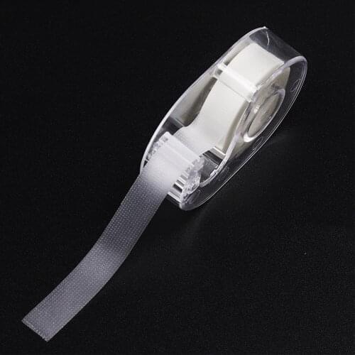 Gemerry 5 Rolls Eyelash Extension Tapes with Clear Cutter Anti-allergy Breathe Eye Pads Grafting Eyelashes Makeup Tools