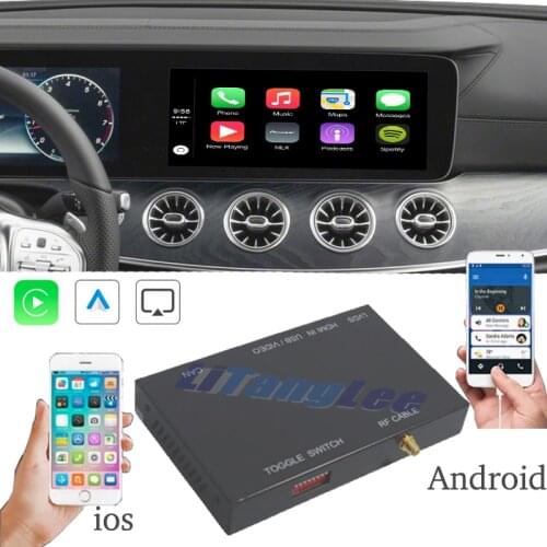 For Mercedes Benz E MB W213 NTG APS Car Camera Carplay Decoder Adapter Mirror Link Display Android Auto Play 360 BirdView