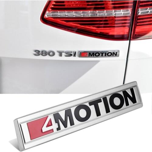 Car Side Fender Trunk 4MOTION Logo Badge Sticker For Volkswagen VW Golf Passat Tiguan Touran Touareg Atlas Arteon Car Styling