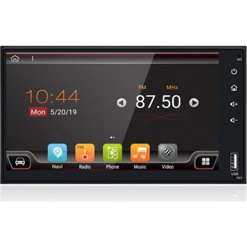 7" Android 10.0 For universal 2 Din Car Radio 2+32GB Car Multimedia Player 4 Core Audio quad core Stereo
