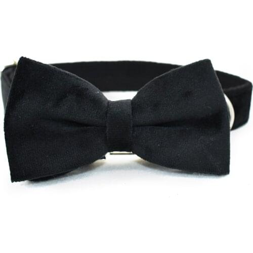 Flannelette 13s Black Velvet Cotton Quality Fabric For Small, Medium Large Dog Custom Metal Parts Pet Accessory