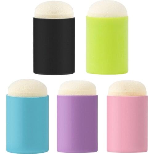 Finger Sponge Daubers Stamping Sponge for Art Ink Crafts Chalk Card Making