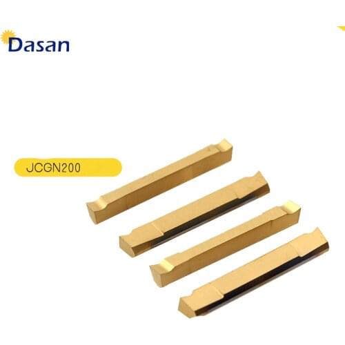 10pcs JCGN JCGN200F JCGN200FR Carbide Inserts High Quality CNC Machining Lathe Grooving Blade Tool for Steel
