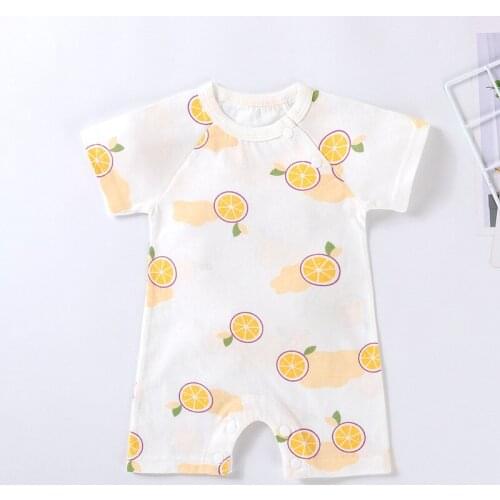 Summer Baby Rompers Newborn Short sleeve Baby Climbing Clothes Baby Romper Infant Costumes Pajamas