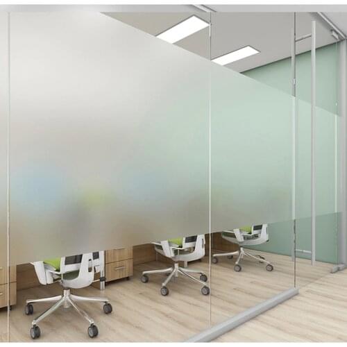 40x200cm Matte Frosted Decorative Window Film Stained Glass Vinyl Self Adhesive Film Privacy UV Protective Sticker
