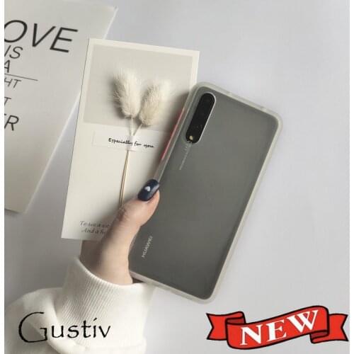 Matte Transparent Full Protect Phone Case For Huawei Nova 4 4e 5i 5t 6 6se 7 7se se Mate 20 30 Lite Pro Shockproof Back Cover