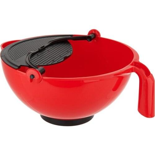 Multifunctional Mixing Bowl With Spatula Fruit-vegetable Salad Bowl Drain Basket Multi-Purpose Mixing Bowl Kitchen Tools