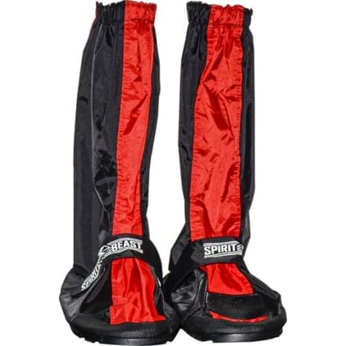 High Top Waterproof Shoes Covers For Suzuki Kawasaki For Aprilia BWM For Honda KTM Motorcycle Bike Riding Reflective Rain Boot