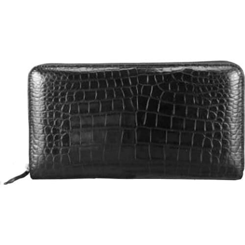 Xige crocodile male wallet long wallet crocodile belly fashion My wallet trend Hand bag More screens men clutch bag