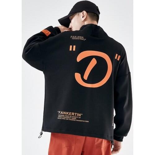 New Japanese Style Mens sweatshirt Hoodies Autumn 2020 Fashion Casual Hoody Streetwear Hip Hop Sweatshirts Pullover Male Tops