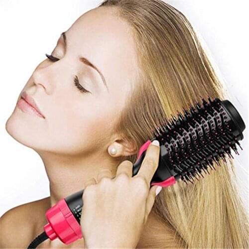 One Step Hair Dryer Brush and Hair Curlers 3 In 1 Volumizer Blower Hot Comb Straightener Heating Curling Iron Hair Styling Tools