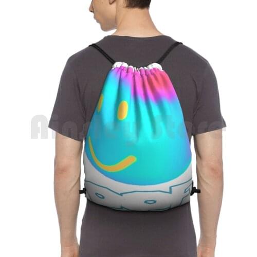 Oof Wave Backpack Drawstring Bags Gym Bag Waterproof Vaporwave Death Sound Fun Games Kids Robux Cs Go Oof Meme Trendy